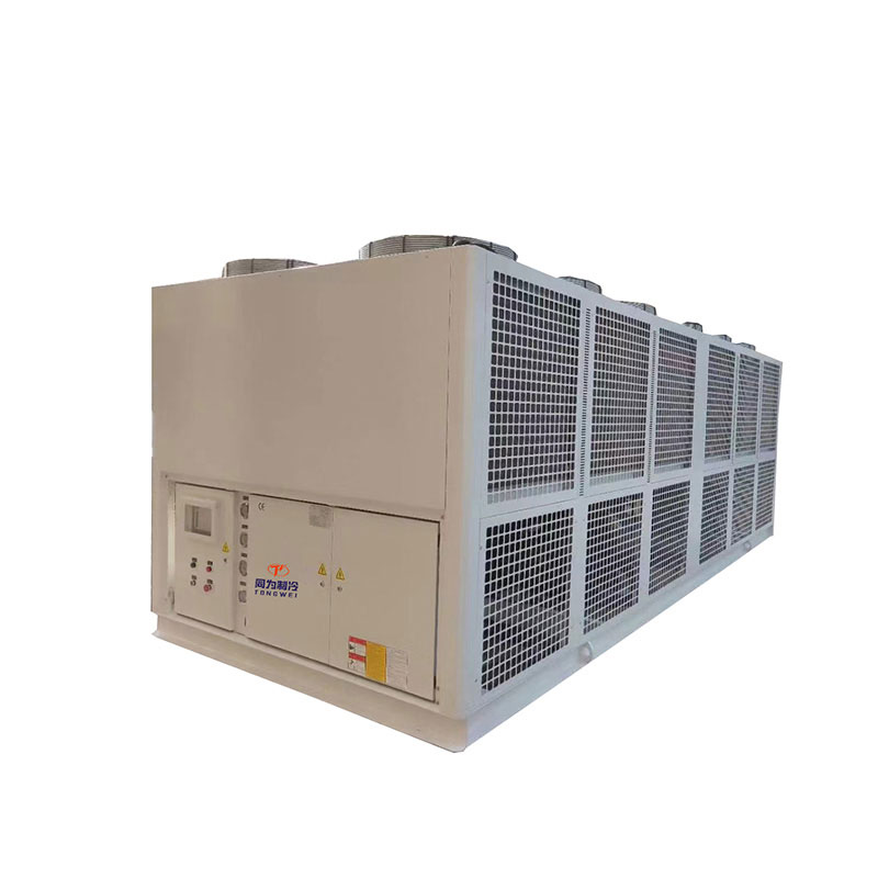 90 Tan Air Cooled Screw Chiller Untuk Farmaseutikal